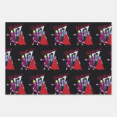 カブトムシ |カブトムジュース&リディア結婚ズ ラッピングペーパーシート (正面3)