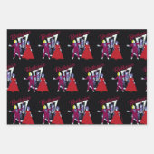 カブトムシ |カブトムジュース&リディア結婚ズ ラッピングペーパーシート (正面2)