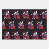 カブトムシ |カブトムジュース&リディア結婚ズ ラッピングペーパーシート (正面)