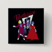 カブトムシ |カブトムジュース&リディア結婚ズ 缶バッジ (正面)