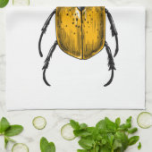 カブトムシ キッチンタオル (折り畳み)