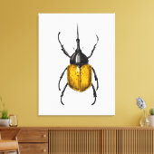 カブトムシ キャンバスプリント (インサイチュ (リビング))