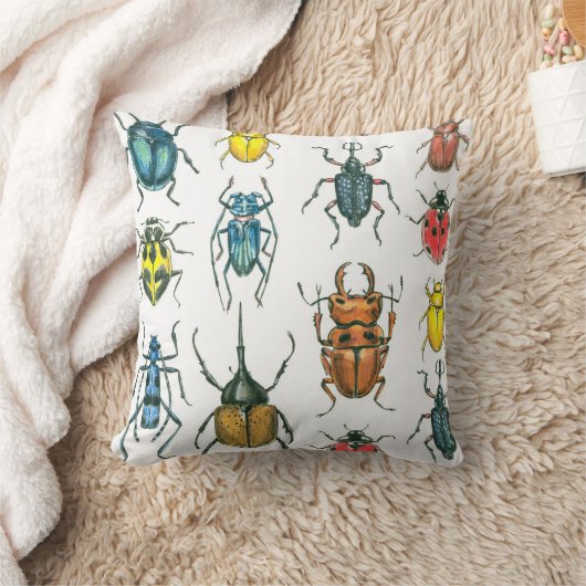 カブトムシ クッション (ブランケット)