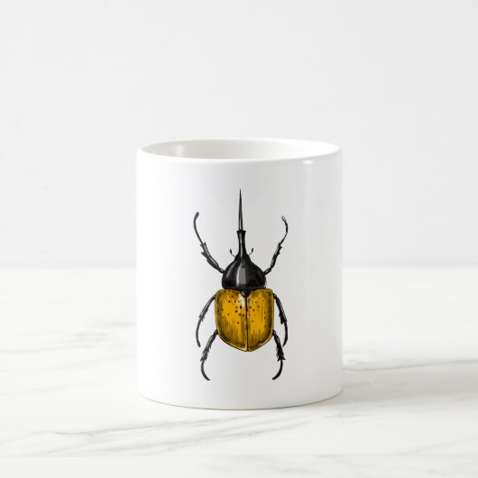 カブトムシ コーヒーマグカップ (中央)