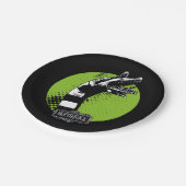 カブトムシ |サンドワームイラストレーション ペーパープレート (アングル)