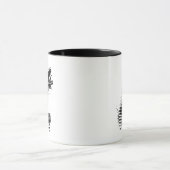 カブトムシ |サンドワームイラストレーション マグカップ (中央)