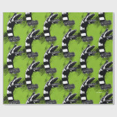 カブトムシ |サンドワームイラストレーション ラッピングペーパー (フラット)