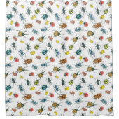 カブトムシ シャワーカーテン (正面)