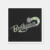 カブトムシ |ジュースをオンにする スタンダードカクテルナプキン (正面)