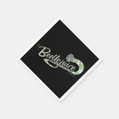 カブトムシ |ジュースをオンにする スタンダードカクテルナプキン (角)