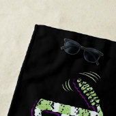 カブトムシ |ジュースをオンにする ビーチタオル (インサイチュ)