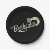 カブトムシ |ジュースをオンにする ペーパープレート (正面)