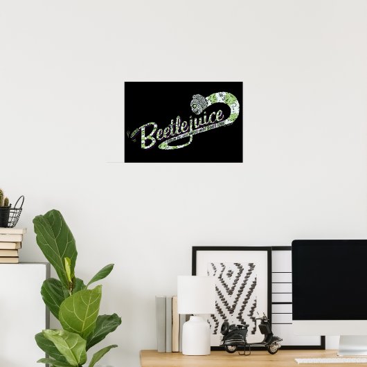 カブトムシ |ジュースをオンにする ポスター (ホームオフィス)