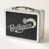 カブトムシ |ジュースをオンにする メタルランチボックス (裏面)