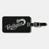 カブトムシ |ジュースをオンにする ラゲッジタグ (正面横)