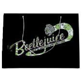 カブトムシ |ジュースをオンにする ラージペーパーバッグ (正面)