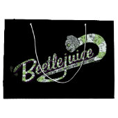 カブトムシ |ジュースをオンにする ラージペーパーバッグ (裏面)