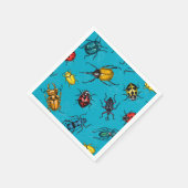 カブトムシ スタンダードカクテルナプキン (角)