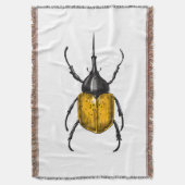 カブトムシ スローブランケット (正面縦)