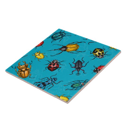 カブトムシ タイル (側面)