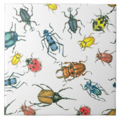 カブトムシ タイル (正面)