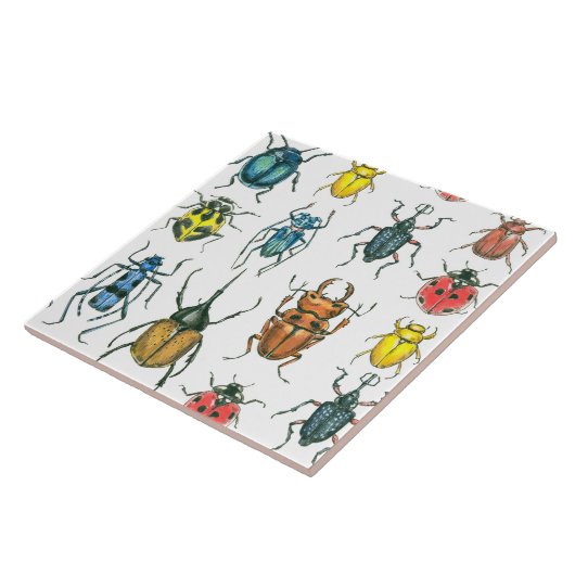 カブトムシ タイル (側面)