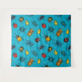 カブトムシ タペストリー (正面(横))