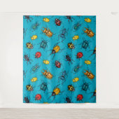 カブトムシ タペストリー (正面)