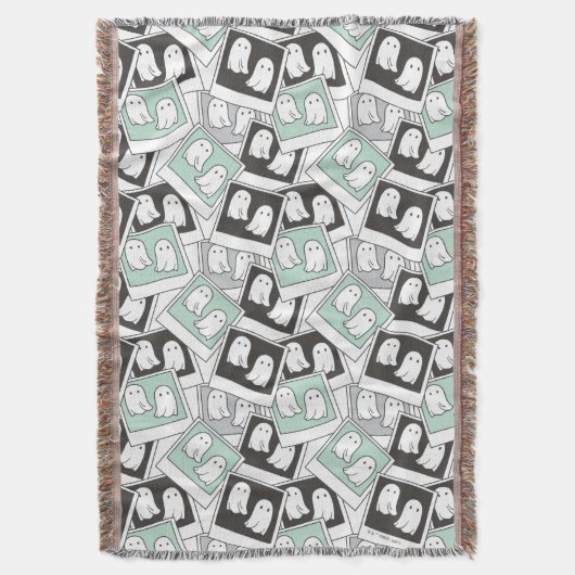 カブトムシ |チビ(小さくかわいく書いた感じ)リディア幽霊写真 スローブランケット (正面縦)