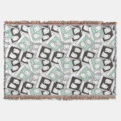 カブトムシ |チビ(小さくかわいく書いた感じ)リディア幽霊写真 スローブランケット (正面)