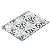 カブトムシ |チビ（小さくかわいく書いた感じ）リディア幽霊写真 ノートブック (左側)