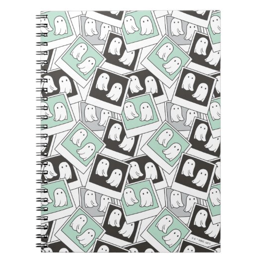 カブトムシ |チビ（小さくかわいく書いた感じ）リディア幽霊写真 ノートブック (正面)