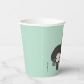 カブトムシ |チビ（小さくかわいく書いた感じ）リディア幽霊写真 紙コップ (右)