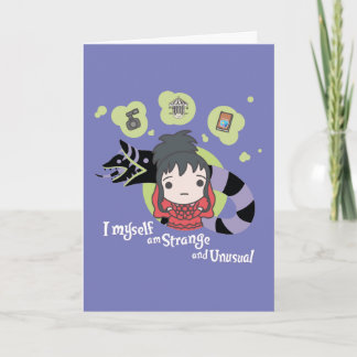 カブトムシ |チビ(小さくかわいく書いた感じ)リディア「奇妙で珍しい」 カード