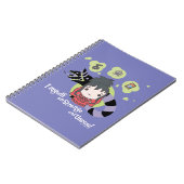 カブトムシ |チビ(小さくかわいく書いた感じ)リディア「奇妙で珍しい」 ノートブック (左側)