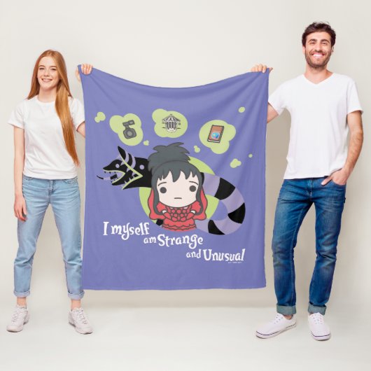 カブトムシ |チビ(小さくかわいく書いた感じ)リディア「奇妙で珍しい」 フリースブランケット (インサイチュ)