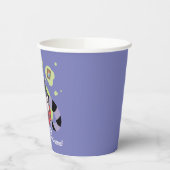 カブトムシ |チビ（小さくかわいく書いた感じ）リディア「奇妙で珍しい」 紙コップ (左)