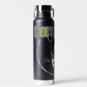 カブトムシ ハリー・ザ・ハンターが縮んだ頭 ウォーターボトル (正面)