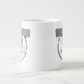 カブトムシ ハリー・ザ・ハンターが縮んだ頭 ジャンボコーヒーマグカップ (正面)