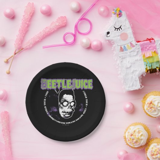 カブトムシ ハリー・ザ・ハンターが縮んだ頭 ペーパープレート (パーティー)