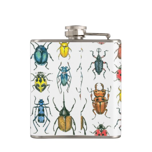 カブトムシ フラスク (裏面)