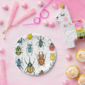 カブトムシ ペーパープレート (パーティー)