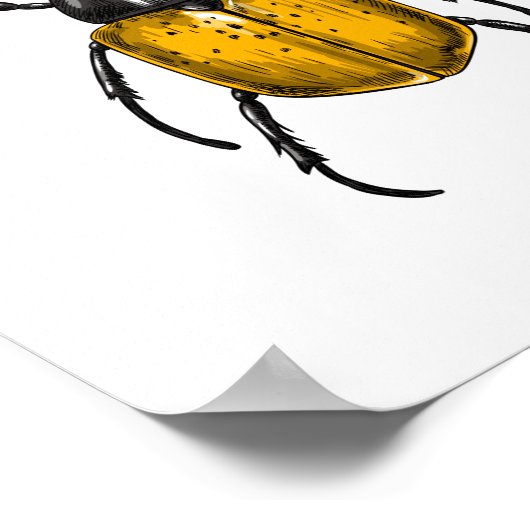 カブトムシ ポスター (角)