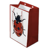 カブトムシ ミディアムペーパーバッグ (裏面アングル)