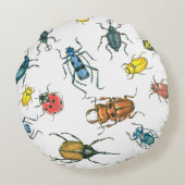 カブトムシ ラウンドクッション (裏面)