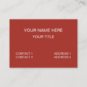 カブトムシ 名刺 (裏面)