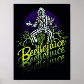 カブトムシ |墓石に座る ポスター (正面)