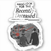 カブトムシ |故人のハンドブック シール (正面)