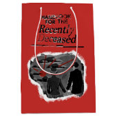 カブトムシ |故人のハンドブック ミディアムペーパーバッグ (正面)