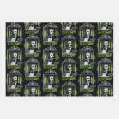 カブトムシ | "最も多くの幽霊"ポートレート ラッピングペーパーシート (正面)